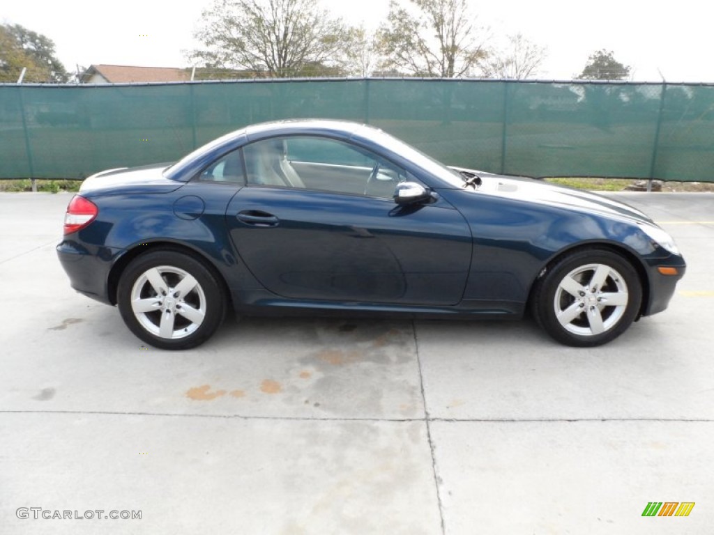 Caspian Blue Metallic 2006 Mercedes-Benz SLK 280 Roadster Exterior Photo #59710974