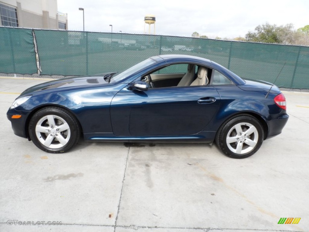 Caspian Blue Metallic 2006 Mercedes-Benz SLK 280 Roadster Exterior Photo #59711010