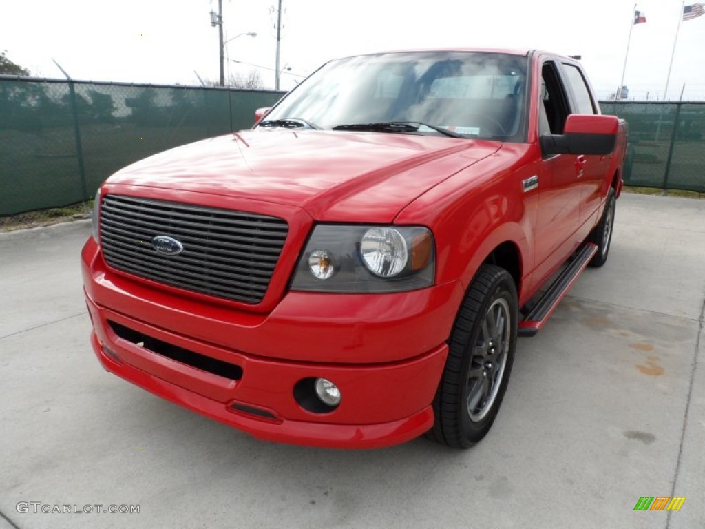 Bright Red 2008 Ford F150 FX2 Sport SuperCrew Exterior Photo #59711085