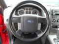 Black/Red Sport 2008 Ford F150 FX2 Sport SuperCrew Steering Wheel