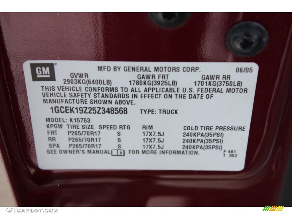 2005 Silverado 1500 LS Extended Cab 4x4 - Sport Red Metallic / Dark Charcoal photo #21