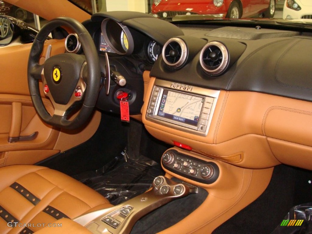 2010 Ferrari California Standard California Model Beige Dashboard Photo #59712828