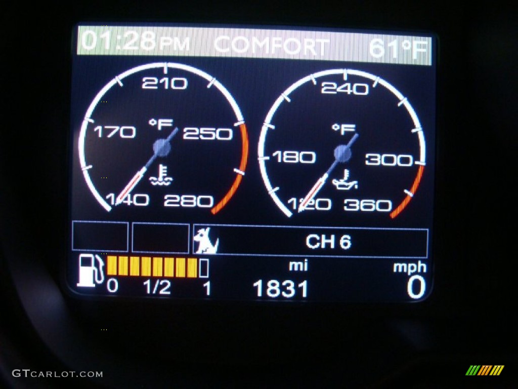 2010 Ferrari California Standard California Model Gauges Photo #59712943
