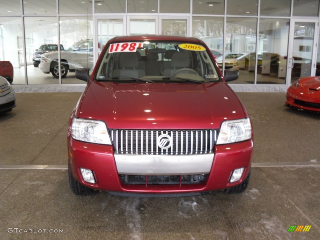 2005 Mariner Convenience 4WD - Vivid Red / Pebble/Light Parchment photo #2