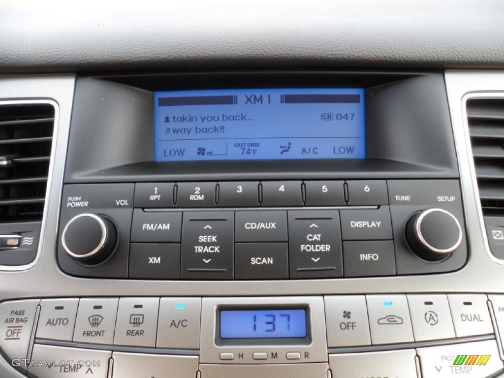 2012 Hyundai Genesis 3.8 Sedan Controls Photo #59713122