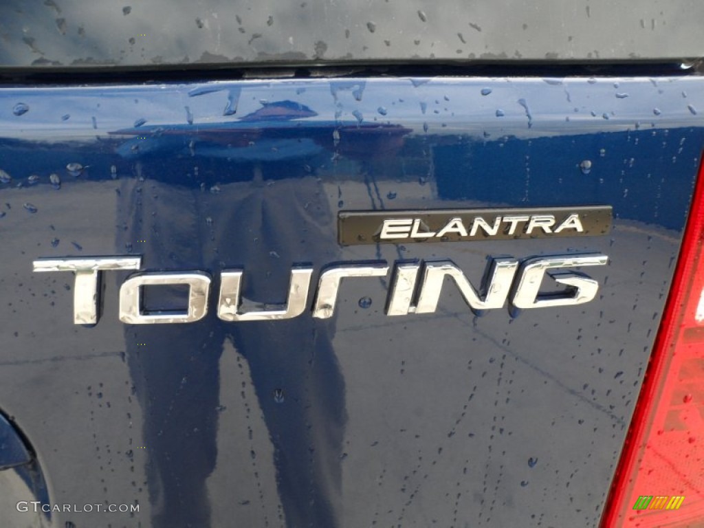 2012 Elantra GLS Touring - Atlantic Blue / Beige photo #15