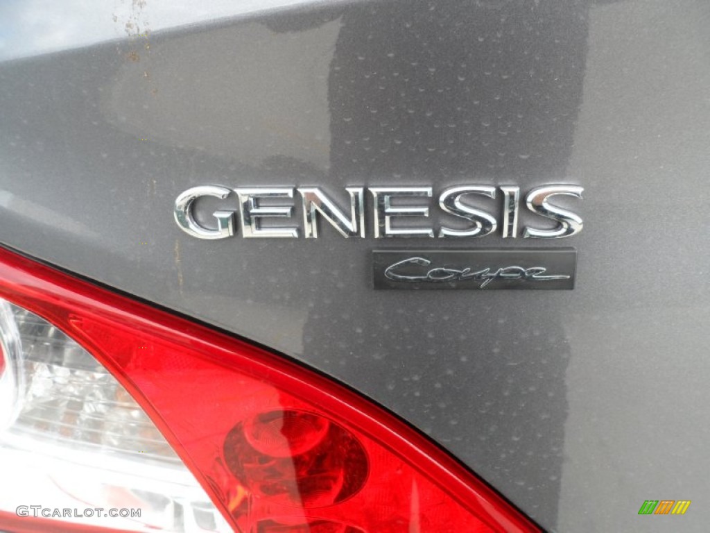 2012 Genesis Coupe 2.0T - Nordschleife Gray / Black Cloth photo #15