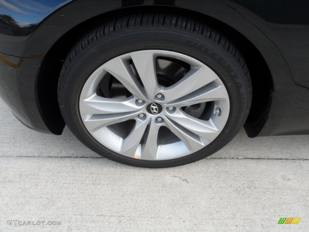 2012 Hyundai Genesis Coupe 3.8 Grand Touring Wheel Photo #59715105