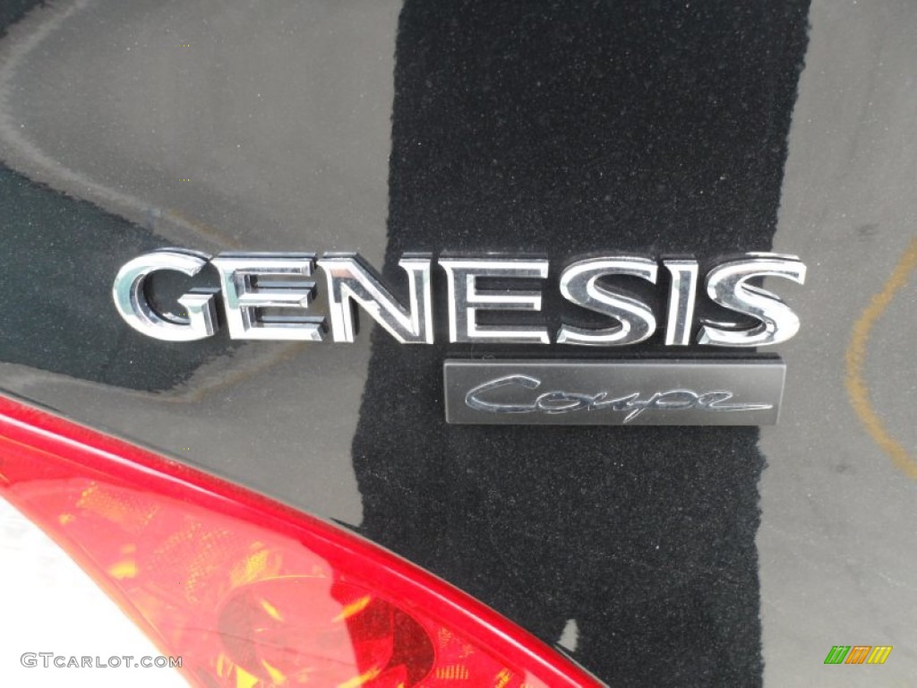 2012 Genesis Coupe 3.8 Grand Touring - Bathurst Black / Brown Leather photo #15