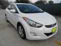 2012 Shimmering White Hyundai Elantra GLS  photo #1