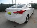 2012 Shimmering White Hyundai Elantra GLS  photo #3