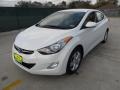 2012 Shimmering White Hyundai Elantra GLS  photo #7