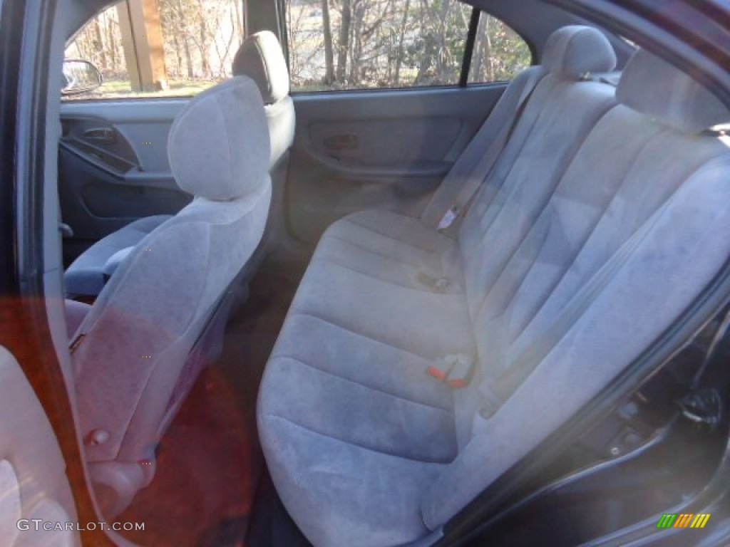 2004 Elantra GLS Sedan - Moonlit Blue / Gray photo #10