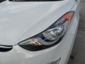 2012 Shimmering White Hyundai Elantra GLS  photo #9