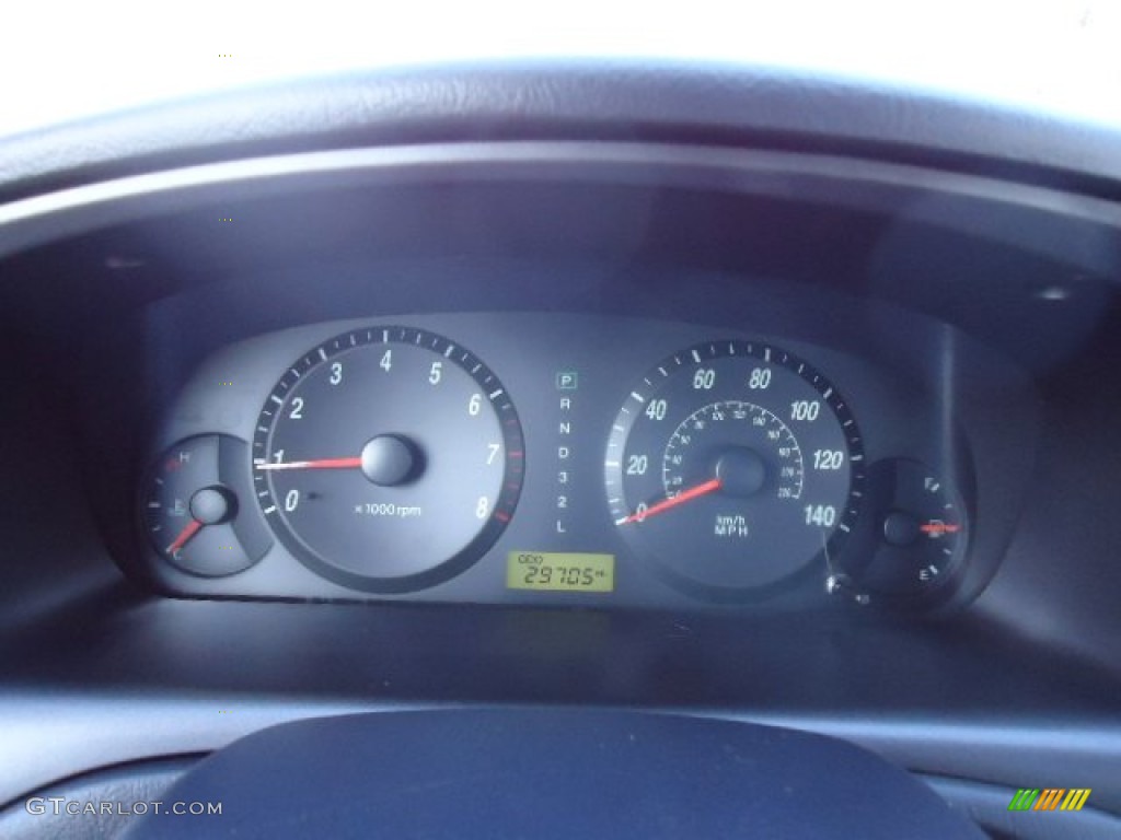 2004 Elantra GLS Sedan - Moonlit Blue / Gray photo #14
