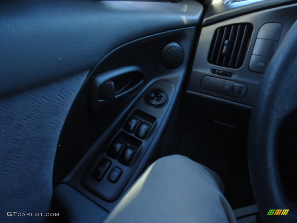 2004 Elantra GLS Sedan - Moonlit Blue / Gray photo #16