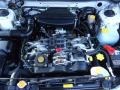 2.5 Liter SOHC 16-Valve Flat 4 Cylinder 2001 Subaru Forester 2.5 S Engine