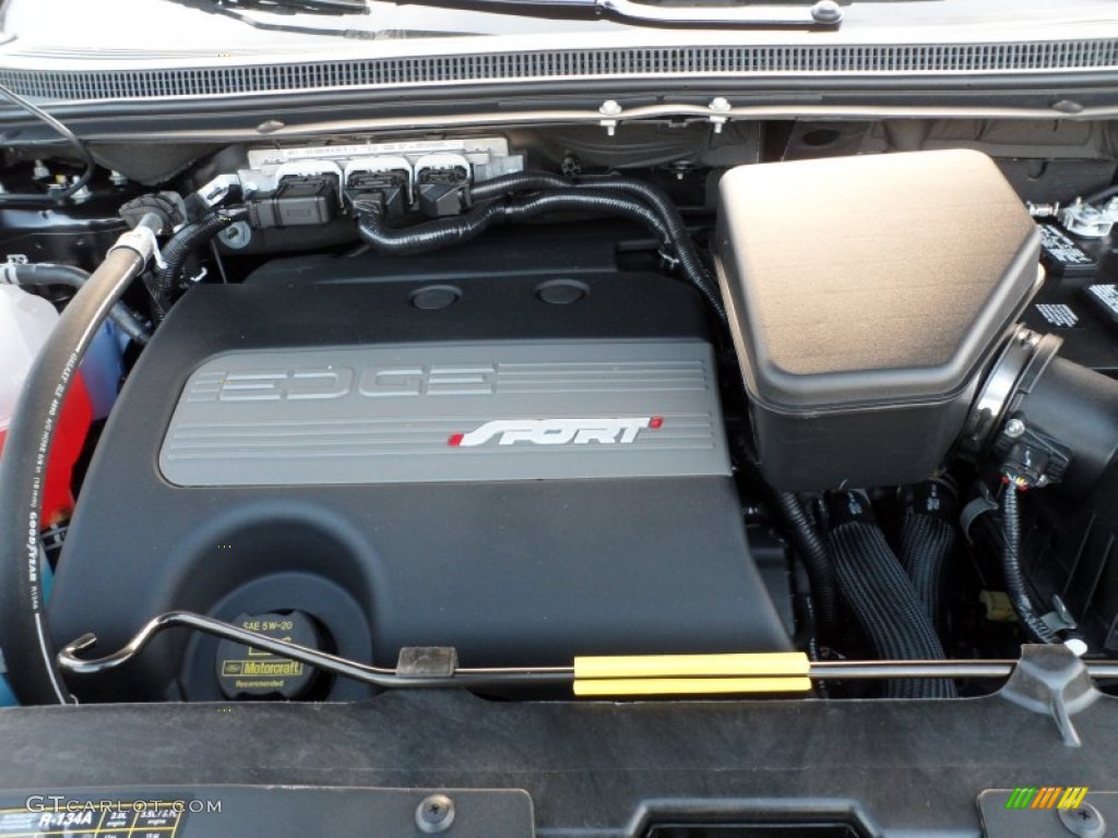 2012 Ford Edge Sport 3.7 Liter DOHC 24-Valve TiVCT V6 Engine Photo #59716907