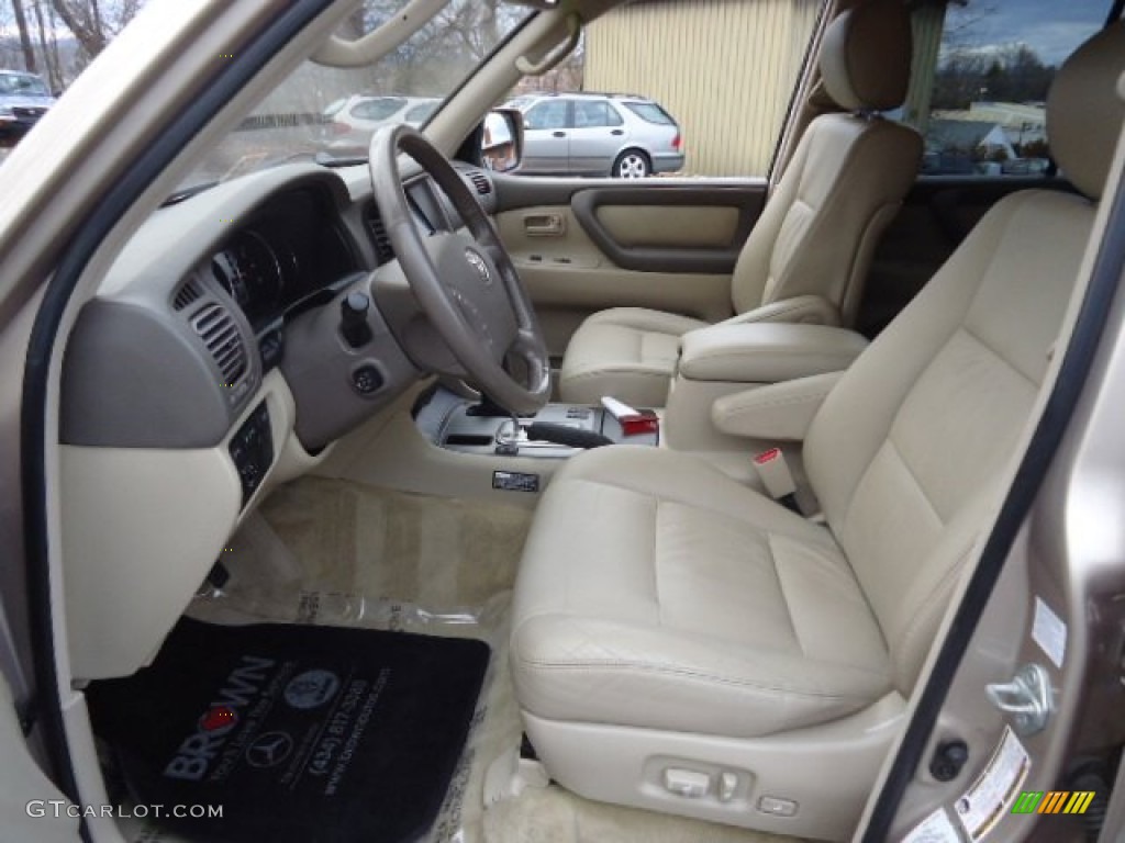 Ivory Interior 2005 Toyota Land Cruiser Standard Land Cruiser Model Photo #59717115
