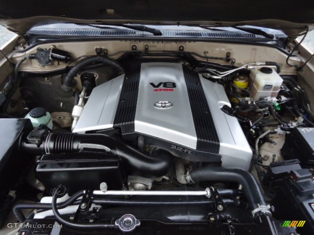 2005 Toyota Land Cruiser Standard Land Cruiser Model 4.7 Liter DOHC 32-Valve V8 Engine Photo #59717406