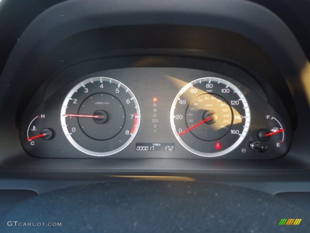 2012 Honda Accord LX Premium Sedan Gauges Photo #59717904