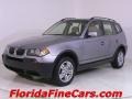 2005 Silver Gray Metallic BMW X3 3.0i  photo #1