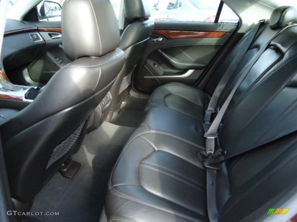 Ebony Interior 2008 Cadillac CTS 4 AWD Sedan Photo #59718432