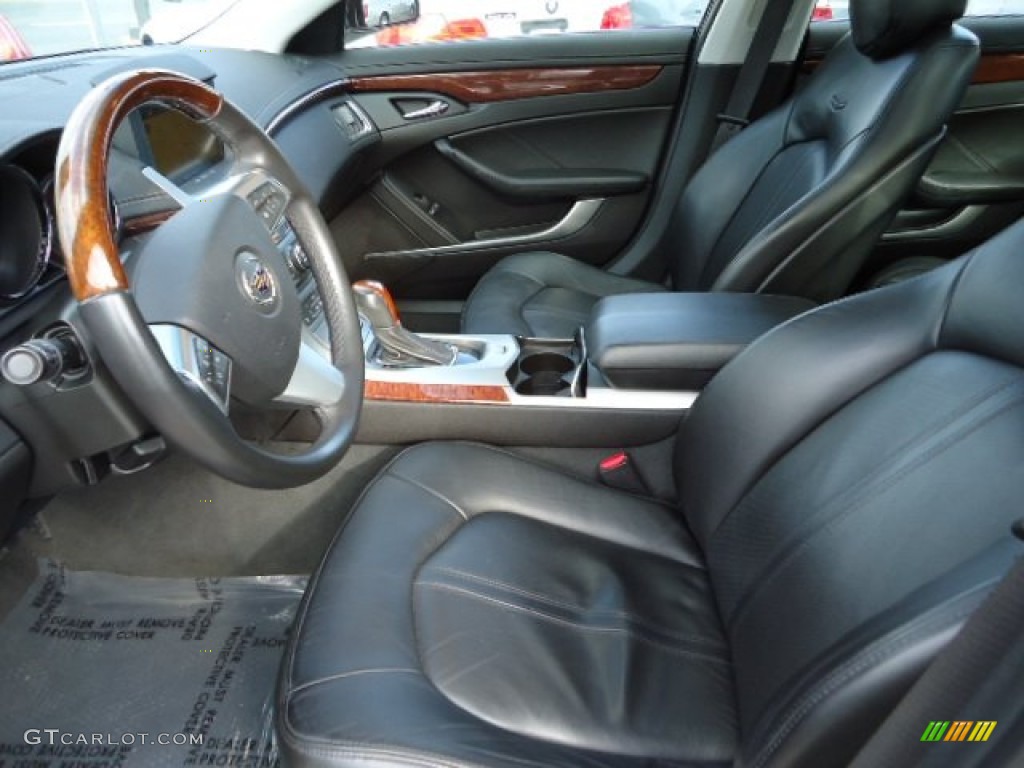 Ebony Interior 2008 Cadillac CTS 4 AWD Sedan Photo #59718441
