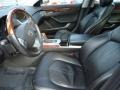 Ebony 2008 Cadillac CTS 4 AWD Sedan Interior Color