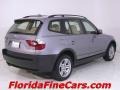 2005 Silver Gray Metallic BMW X3 3.0i  photo #2