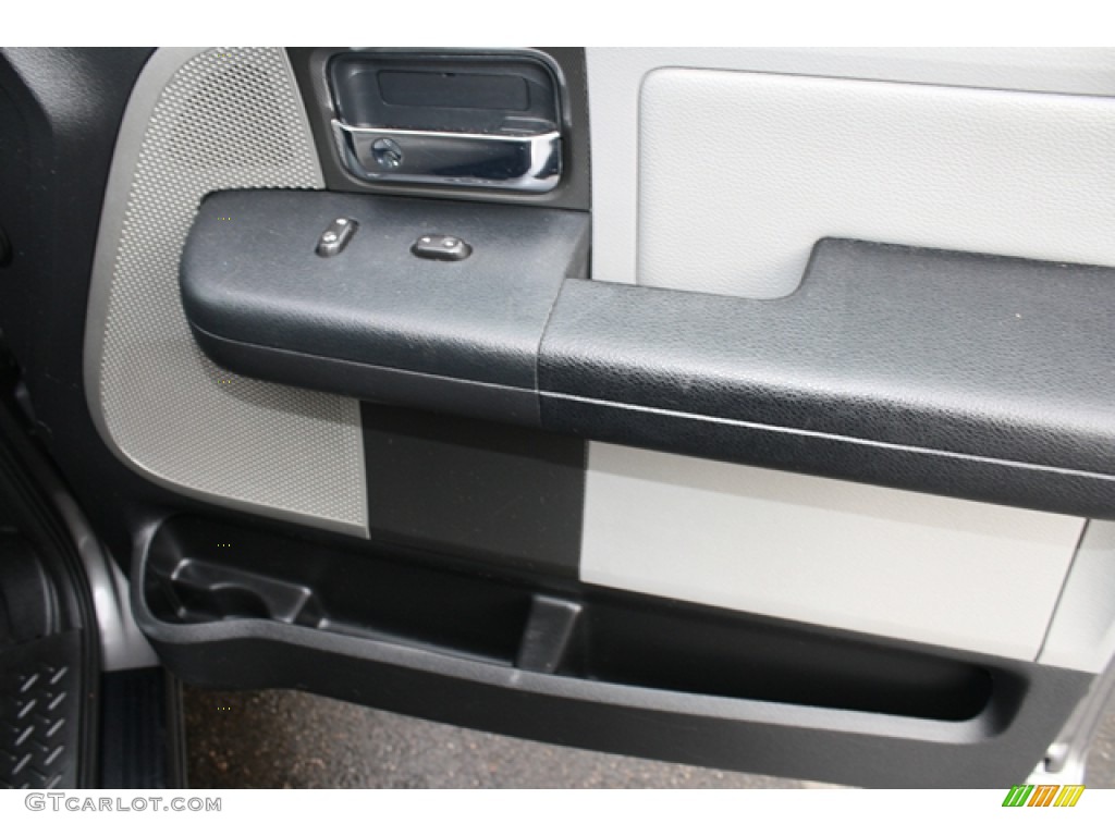 2004 F150 FX4 SuperCab 4x4 - Dark Shadow Grey Metallic / Black/Medium Flint photo #12