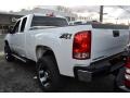 2008 Summit White GMC Sierra 2500HD SLT Extended Cab 4x4  photo #2