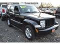 2009 Brilliant Black Crystal Pearl Jeep Liberty Rocky Mountain Edition 4x4  photo #4