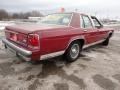 Wild Strawberry Metallic 1990 Ford LTD Crown Victoria LX Exterior