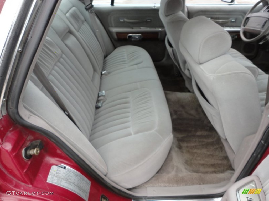 Grey Interior 1990 Ford LTD Crown Victoria LX Photo #59720314