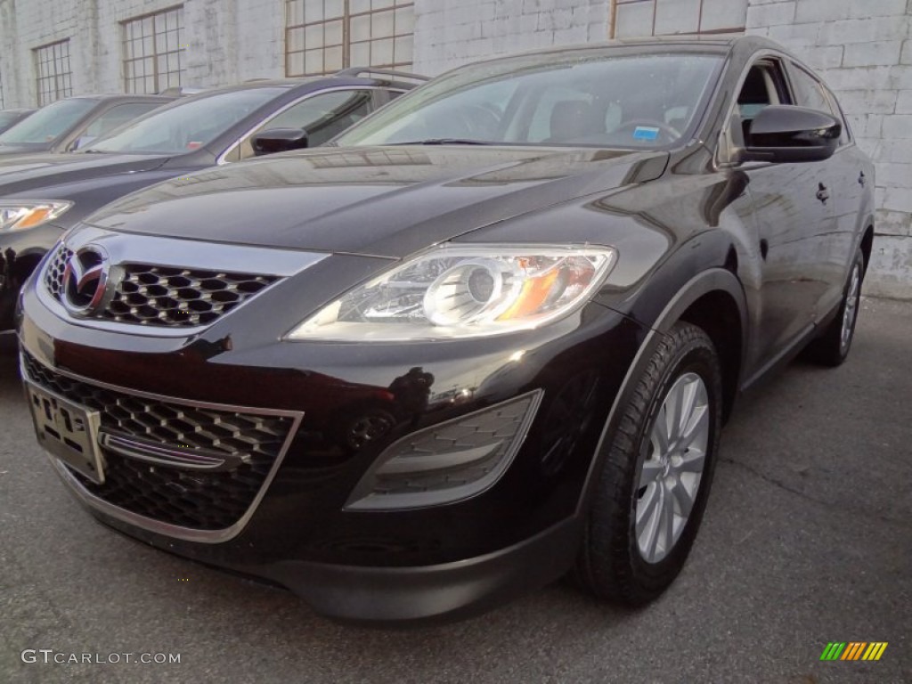 2010 CX-9 Touring AWD - Brilliant Black / Black photo #1