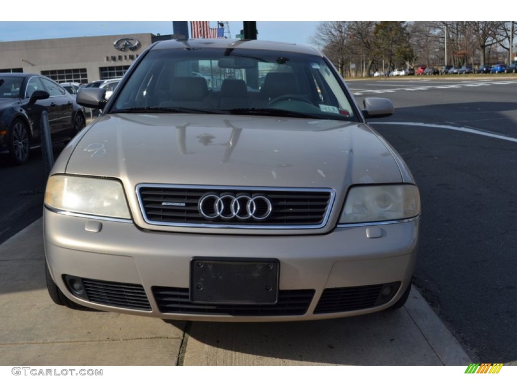 2001 A6 2.7T quattro Sedan - Melange Metallic / Melange photo #2