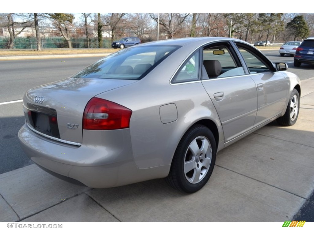 2001 A6 2.7T quattro Sedan - Melange Metallic / Melange photo #5