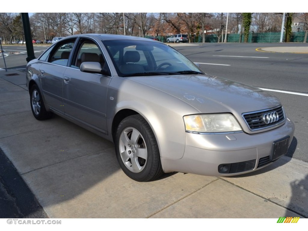 2001 A6 2.7T quattro Sedan - Melange Metallic / Melange photo #6