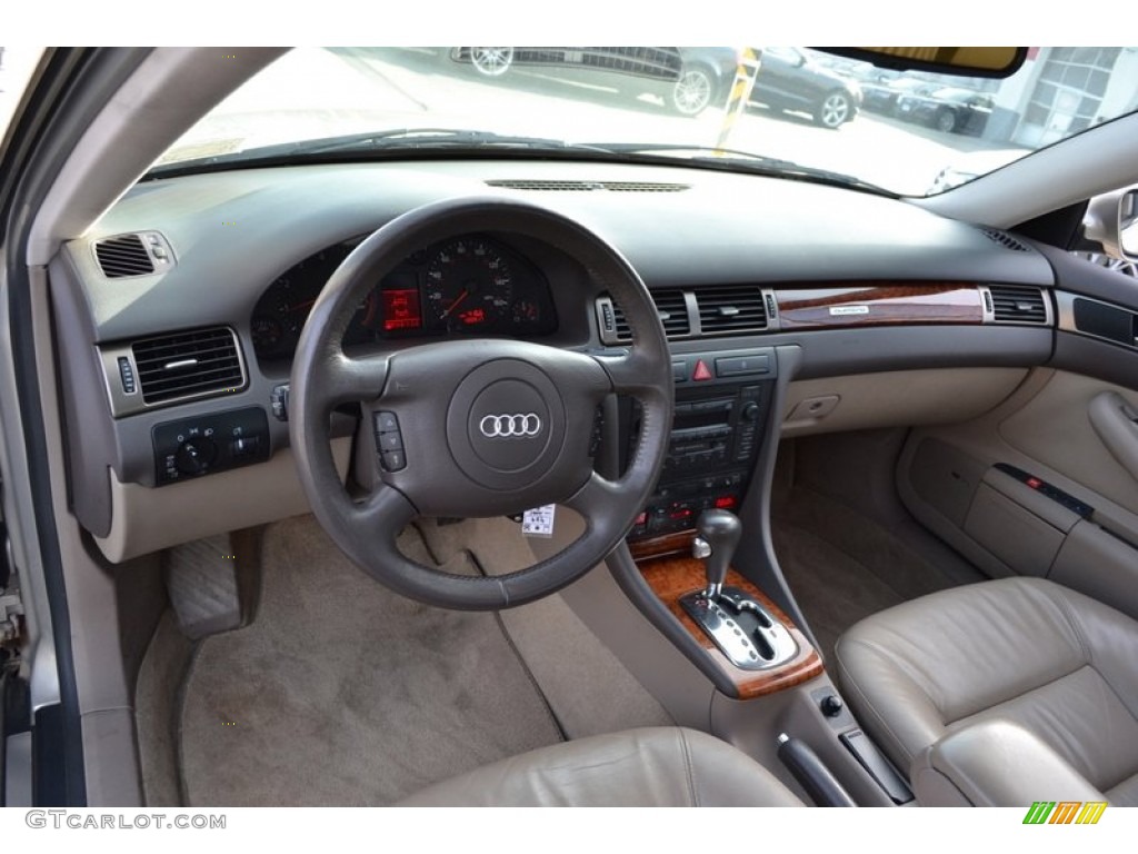 2001 A6 2.7T quattro Sedan - Melange Metallic / Melange photo #11