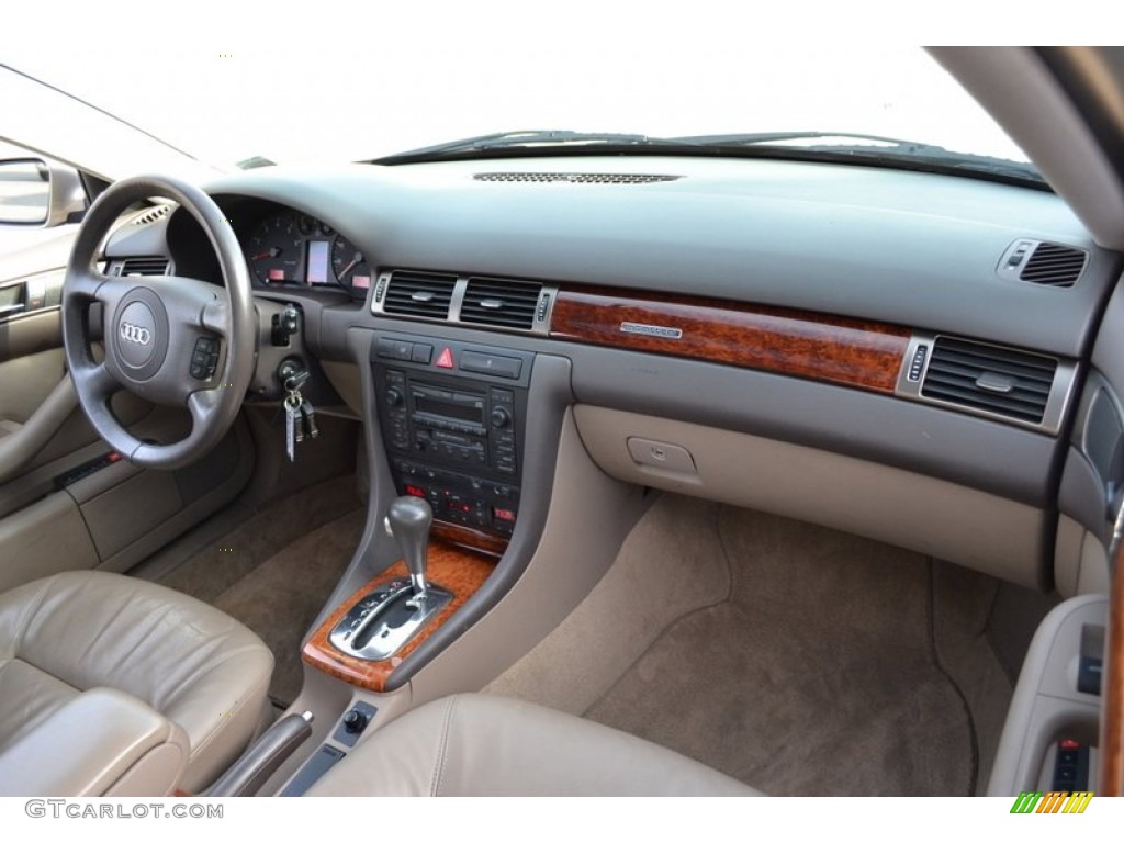 2001 A6 2.7T quattro Sedan - Melange Metallic / Melange photo #12