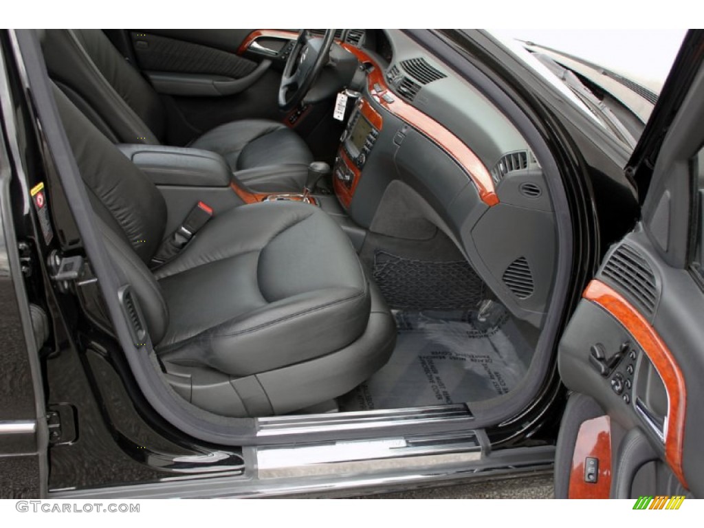Charcoal Interior 2006 Mercedes-Benz S 350 Sedan Photo #59721816