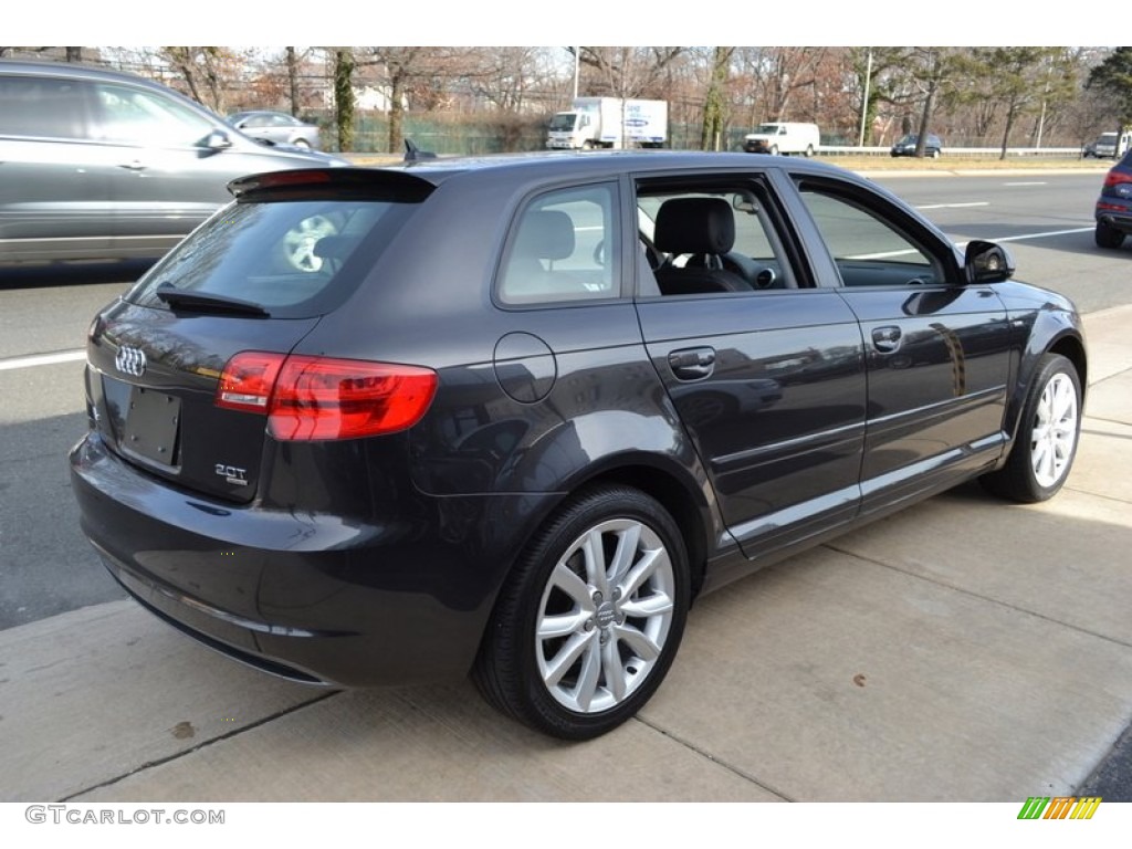 Lava Grey Pearl Effect 2009 Audi A3 2.0T quattro Exterior Photo #59721843