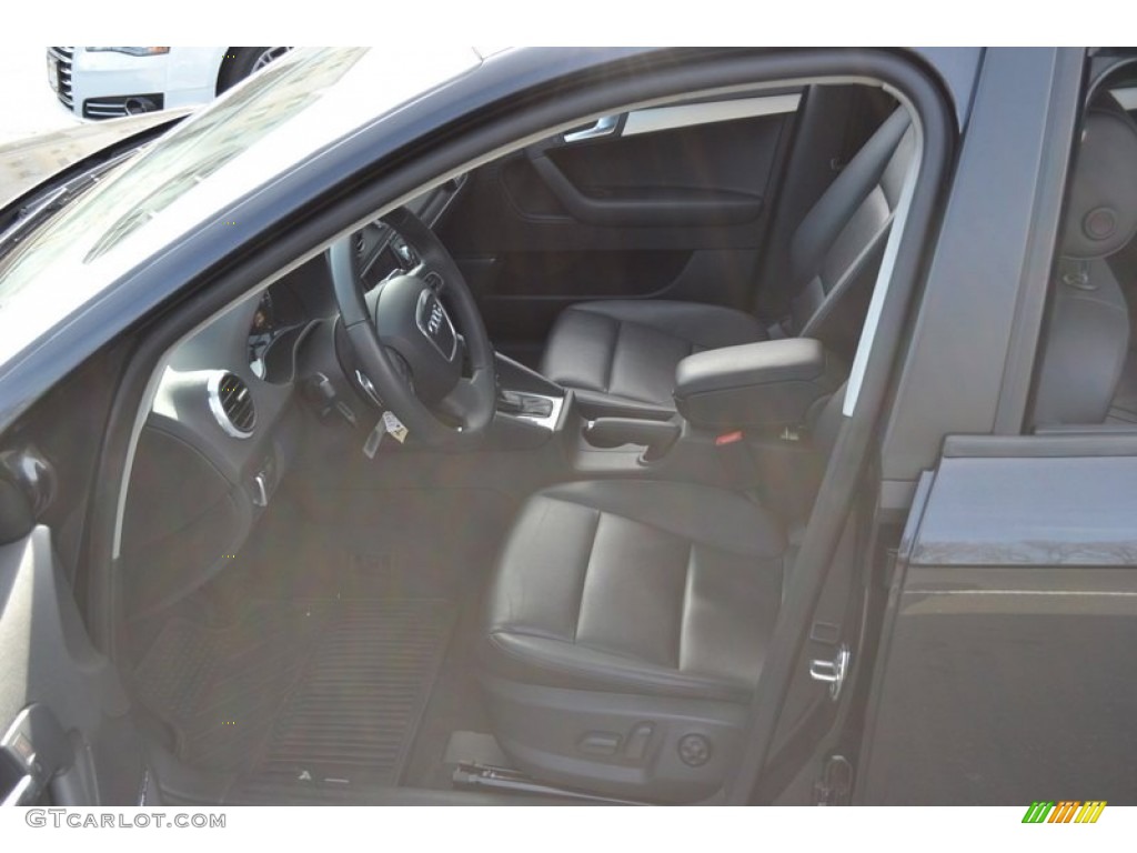 2009 A3 2.0T quattro - Lava Grey Pearl Effect / Black photo #10