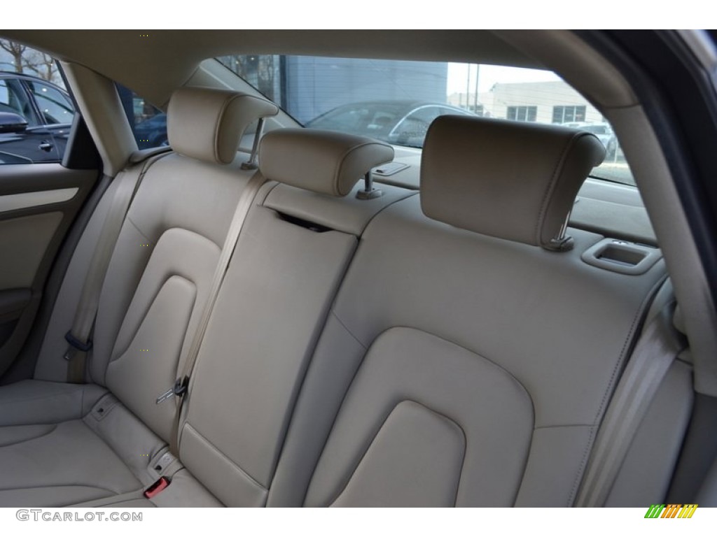 2009 A4 2.0T Premium quattro Sedan - Aruba Blue Pearl Effect / Cardamom Beige photo #15