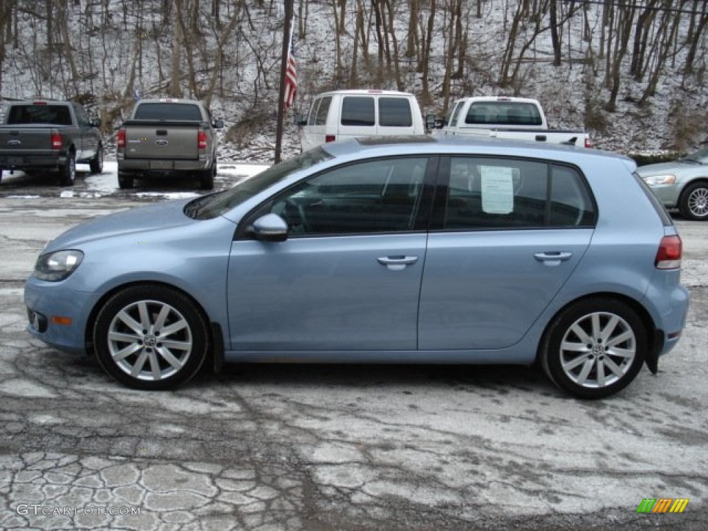 Shark Blue Metallic 2010 Volkswagen Golf 4 Door TDI Exterior Photo #59722338