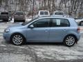 Shark Blue Metallic 2010 Volkswagen Golf 4 Door TDI Exterior