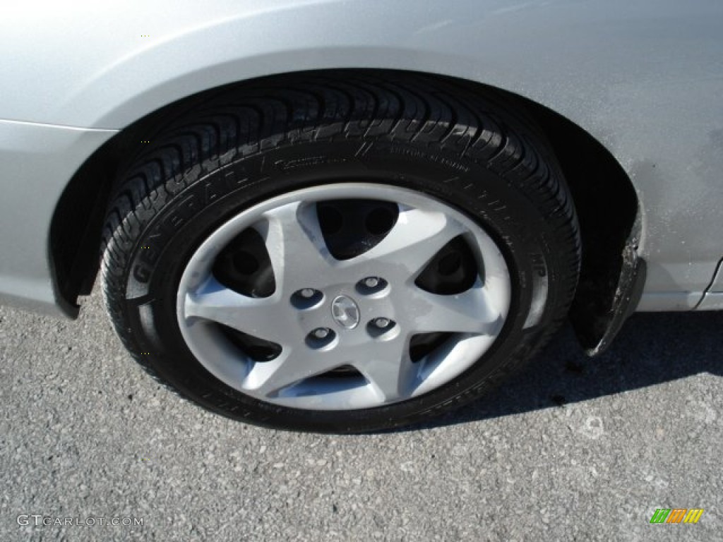2004 Elantra GLS Sedan - Sterling Silver / Gray photo #10