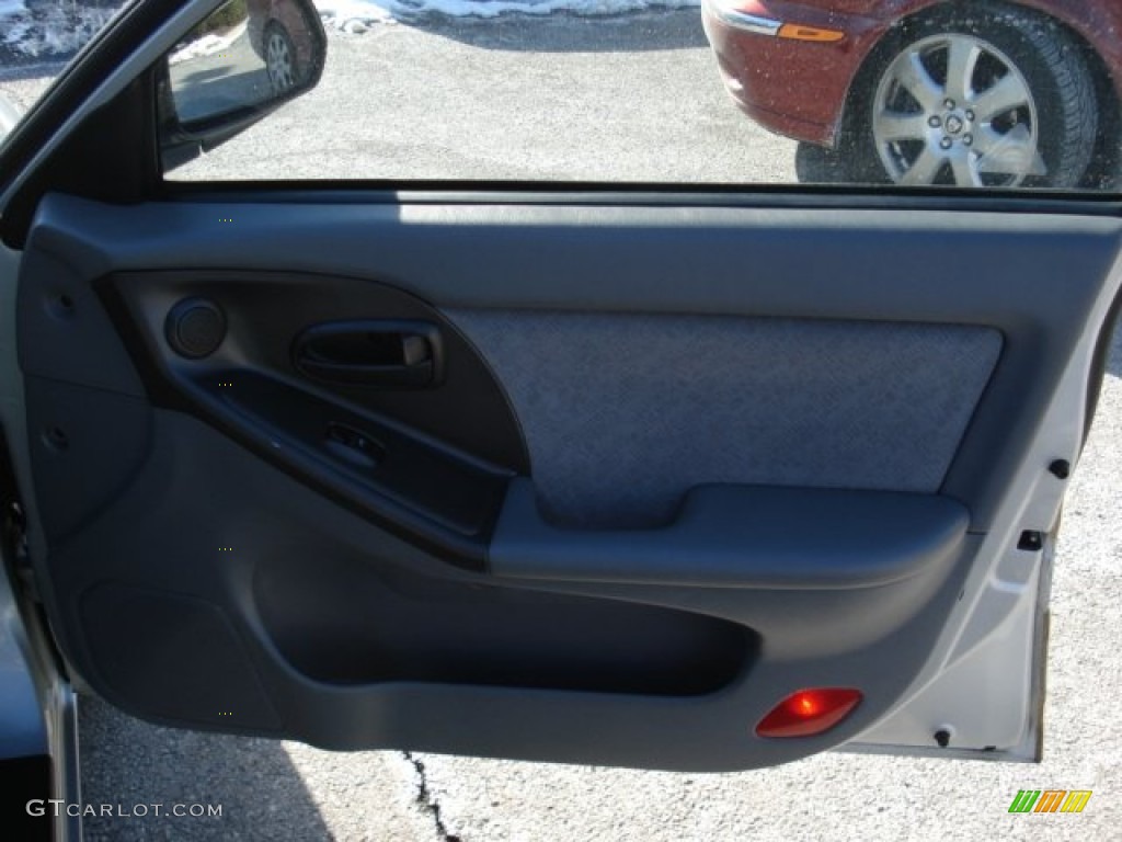 2004 Elantra GLS Sedan - Sterling Silver / Gray photo #20
