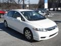 Taffeta White - Civic LX Sedan Photo No. 3
